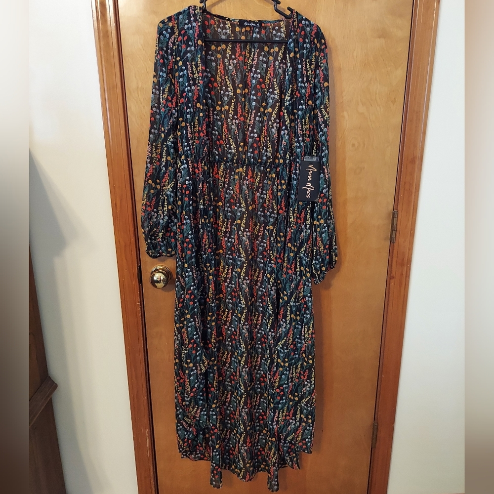 NanaMacs Multicolor Sheer Blouse
